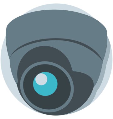  CCTV vektör simgesi