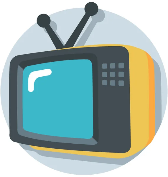 Tv vector pictogram — Stockvector