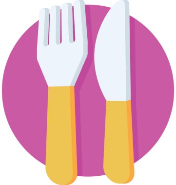  Yemek vektör simgesi