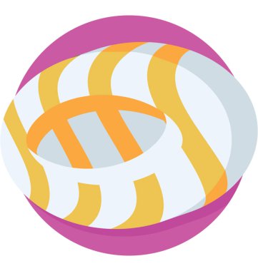  Şekerleme vektör simgesi 