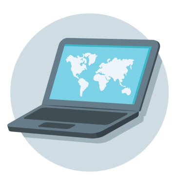  Coğrafya vektör simgesi