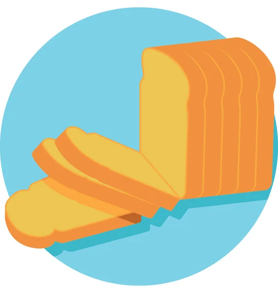 Bread Vector Icon — Stock Vector
