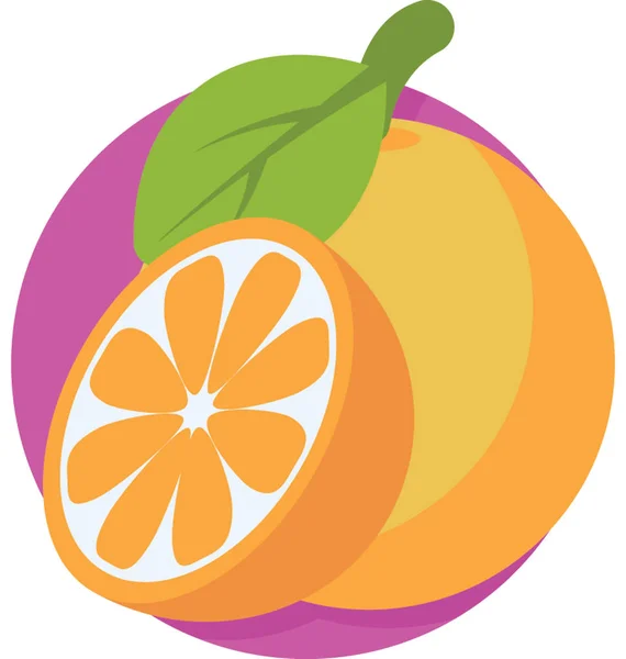 Orange Vector Icon — Stock Vector