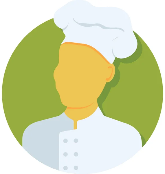 Chef vector icono — Vector de stock