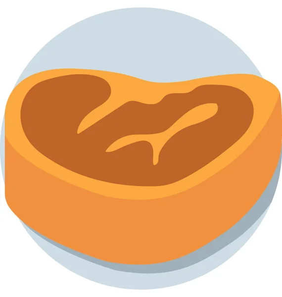 Biefstuk Vector Icon — Stockvector