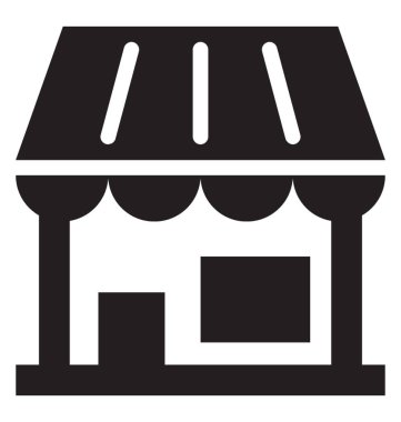  Mağaza vektör simgesi