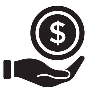  Yatırım vektör simgesi