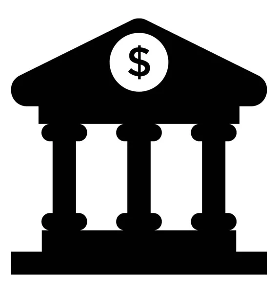 银行矢量图标 — 图库矢量图片