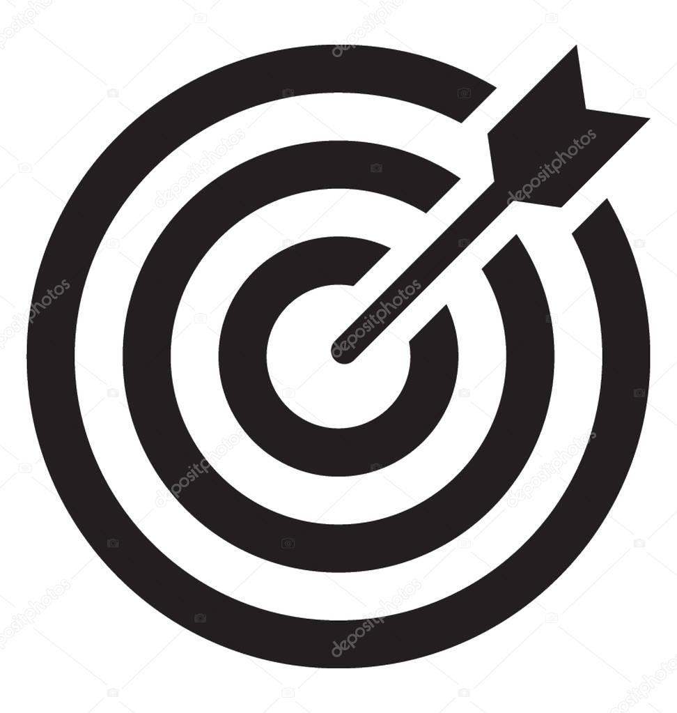  Bullseye Vector Icon