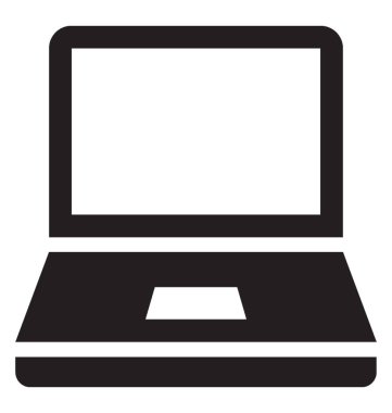  Laptop vektör simgesi