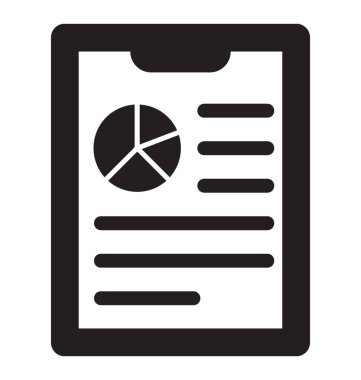  Rapor vektör simgesi 