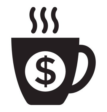  Anlık çay vektör simgesi