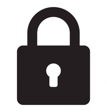  Vektör simgesini kilitle