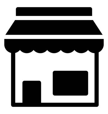  Mağaza vektör simgesi