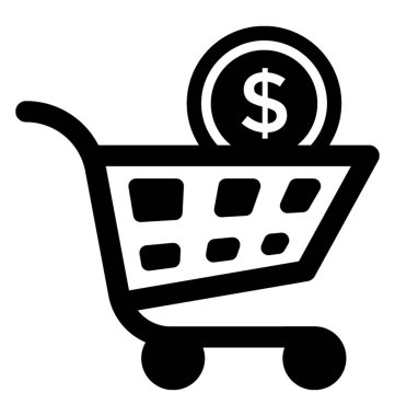  Arabası vektör simgesi