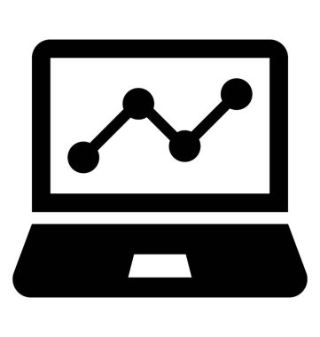  Çevrimiçi grafik vektör simgesi