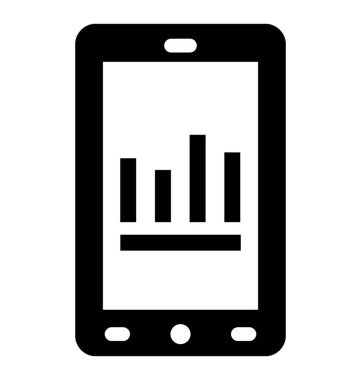  Mobil grafik vektör simgesi