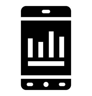  Mobil grafik vektör simgesi