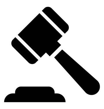  Açık artırma vektör simgesi