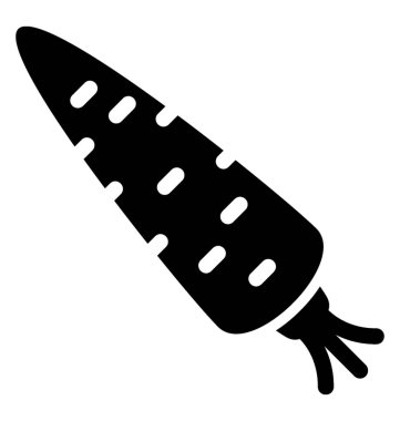  havuç vektör simgesi