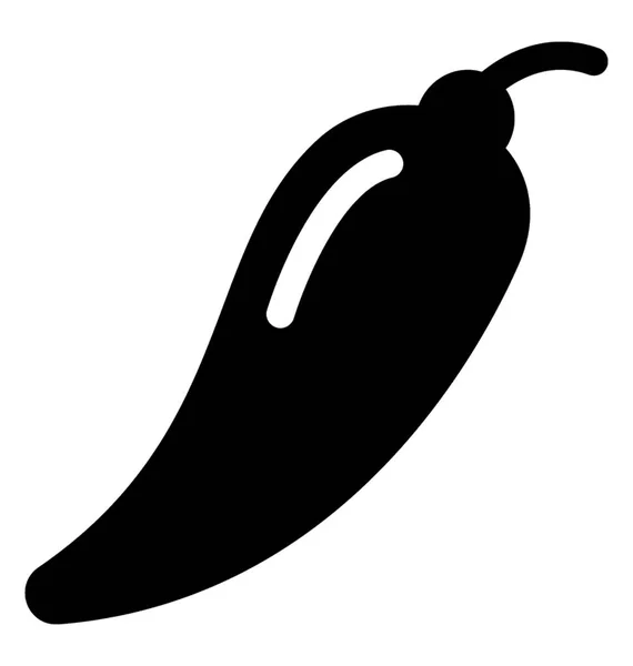 Chili vektor symbol — Stock vektor