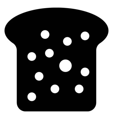  Tost vektör simgesi