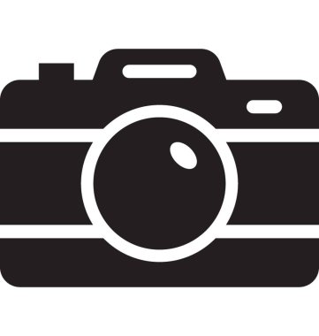  kamera vektör simgesi