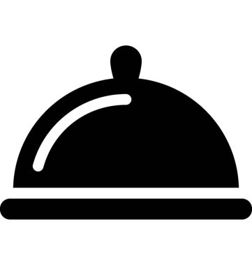  Tabağı vektör simgesi