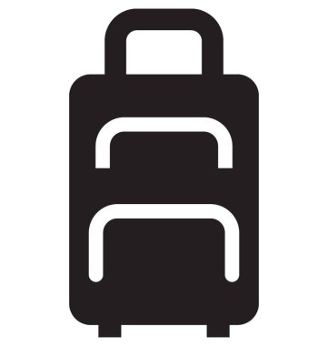  Bagaj vektör simgesi