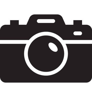  kamera vektör simgesi