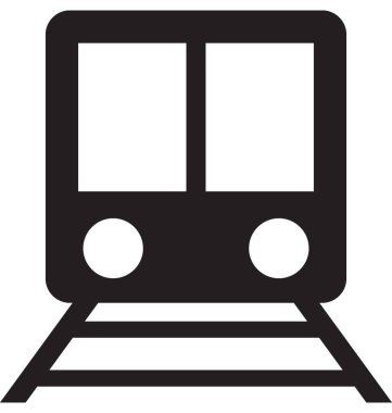  Tramvay vektör simgesi