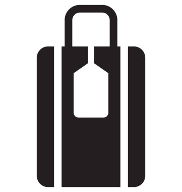  Bavul vektör simgesi