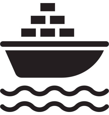  gemi vektör simgesi