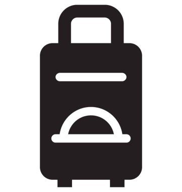  Bagaj vektör simgesi