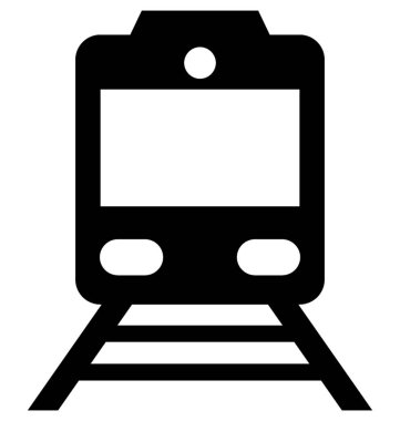  Tramvay vektör simgesi