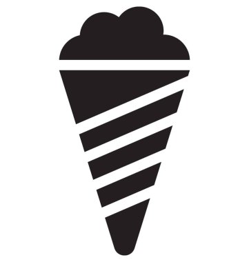  dondurma vektör simgesi