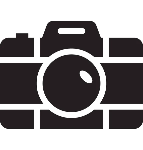 Ícone do vetor da câmera — Vetor de Stock