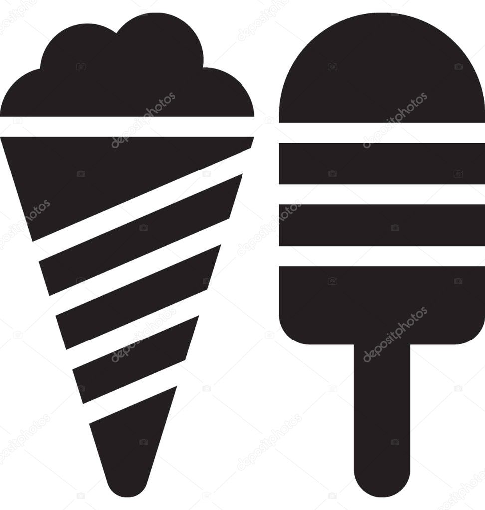  Ice Cream Vector Icon