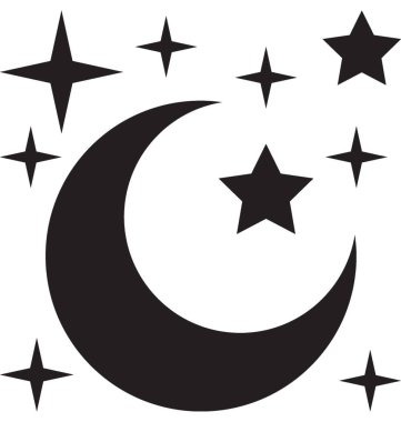  Moon vektör simgesi