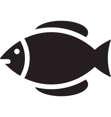  Balık vektör simgesi