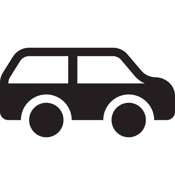 Coche icono vector — Vector de stock