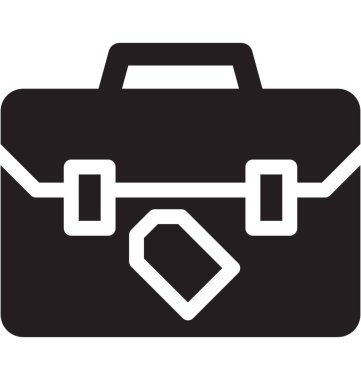  Evrak çantası vektör simgesi