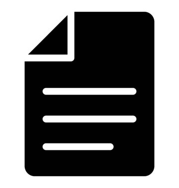  Dosya simge vektör simgesi