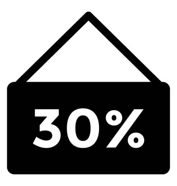  Yönetim Kurulu glif vektör simge indirim