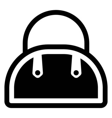  torba kabartma vektör simgesi