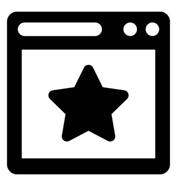  Glif vektör simge sıralama 