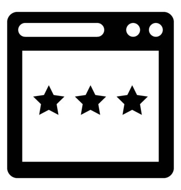  Glif vektör simge sıralama 