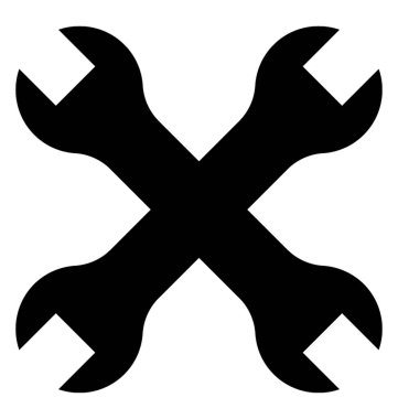  Tercihler glif vektör simgesi 