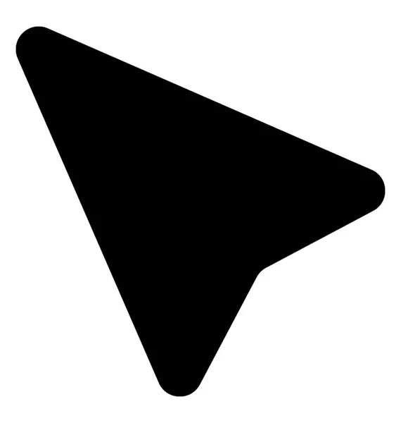 Векторная икона "Бумажный самолет" — стоковый вектор