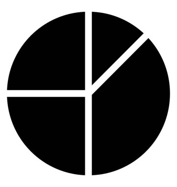  Pasta grafik simge vektör simgesi 